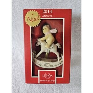 Disney Lenox Winnie The Pooh Baby First Christmas Ornament 2014 Boxed